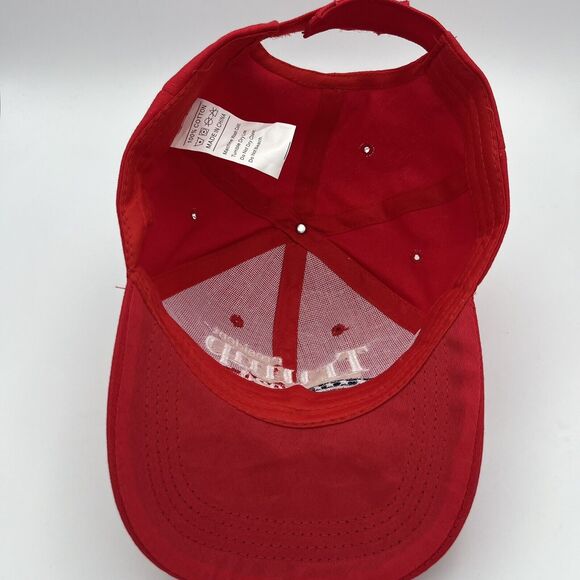 President Trump 2020 Keep America Great Hat USA Flag Red Embroidered Cap Cotton - Picture 6 of 8